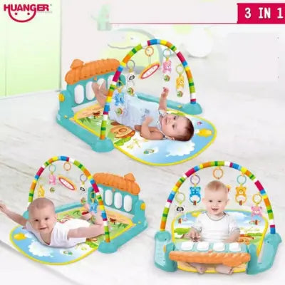 2 in 1 - Baby Play Gym Piano Fitness Rack - JustForKids