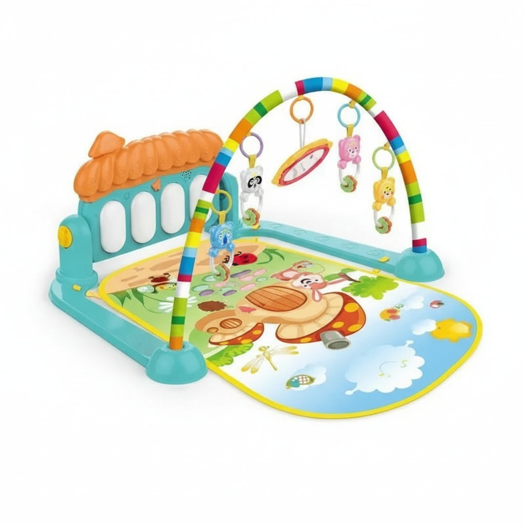 2 in 1 - Baby Play Gym Piano Fitness Rack - JustForKids