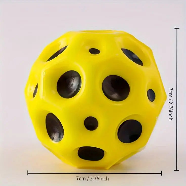 Bouncy Ball Anti-fall Moon Shape (Random Color) - JustForKids