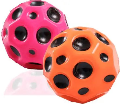 Bouncy Ball Anti-fall Moon Shape (Random Color) - JustForKids