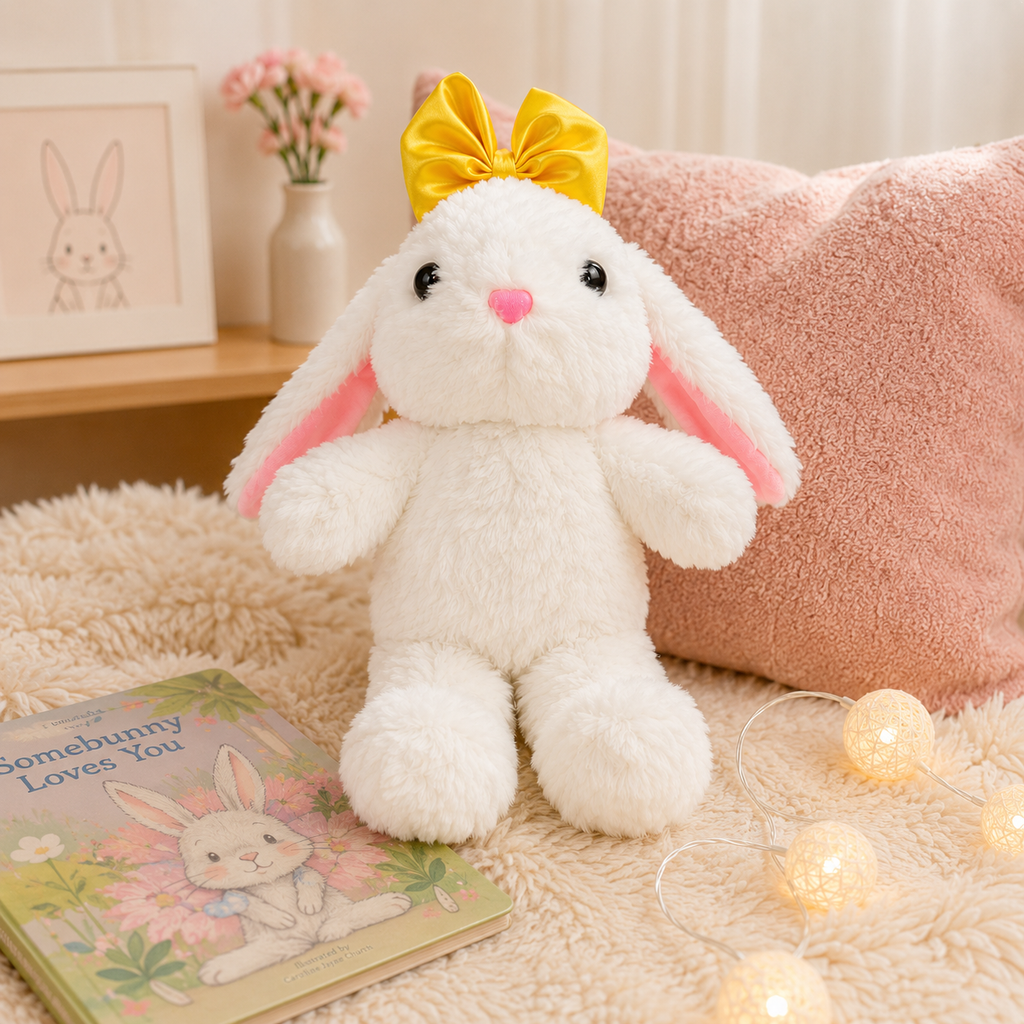 Fluffy Rabbit Plush Toy - 30cm