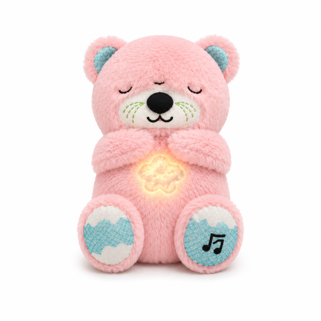 Breathing Teddy Bear Plush Toy
