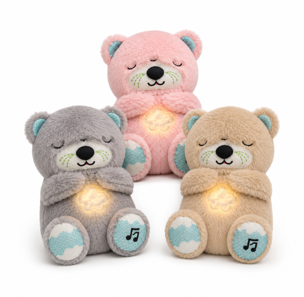 Breathing Teddy Bear Plush Toy