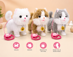 Walking Pet Cat Plush Toy