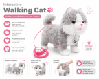 Walking Pet Cat Plush Toy
