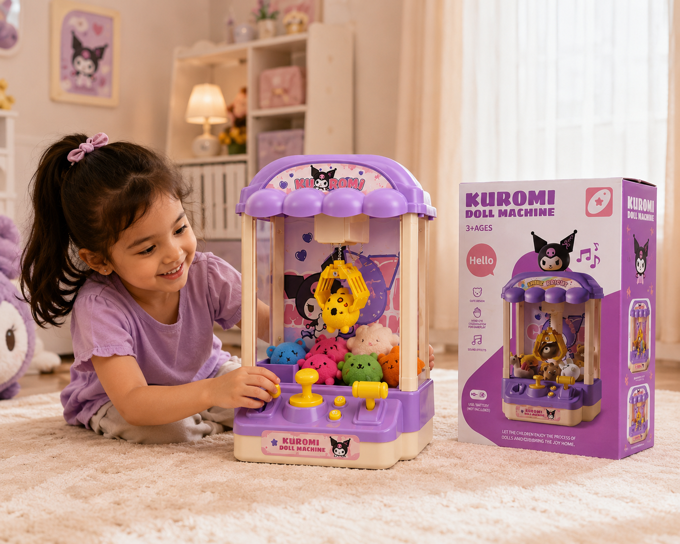 Kuromi Doll House Claw Machine