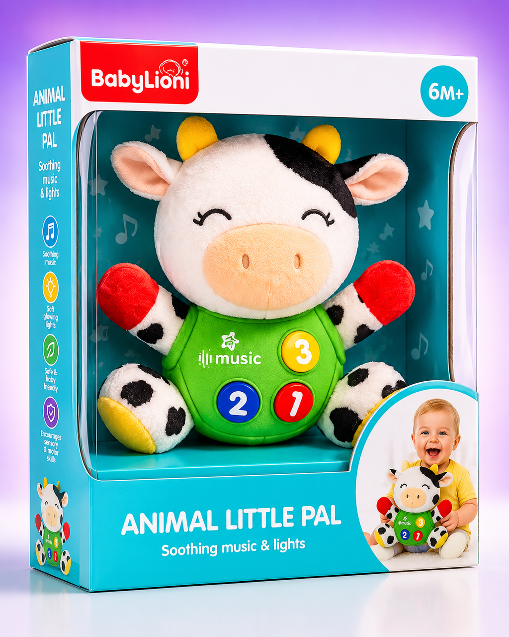 Animal Little Pal – Musical Soft Toy for Babies