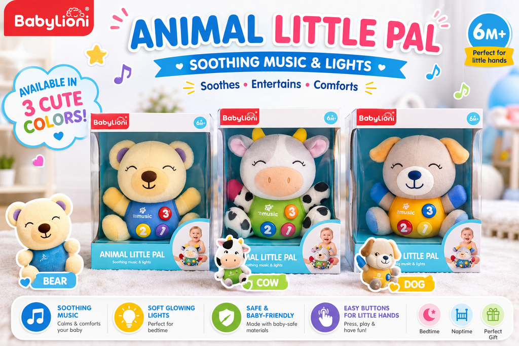 Animal Little Pal – Musical Soft Toy for Babies