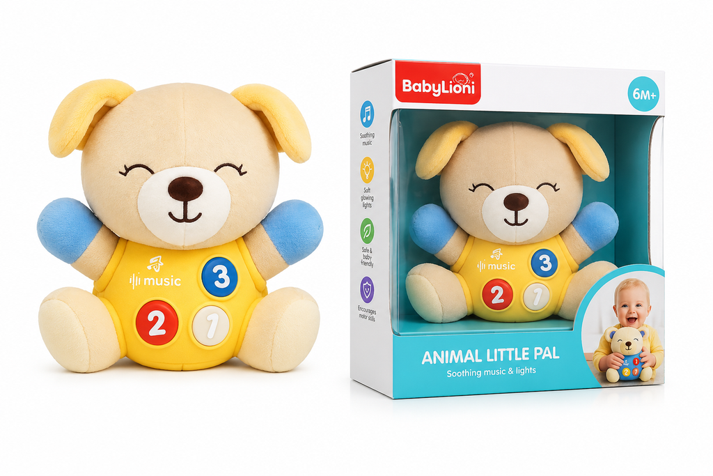 Animal Little Pal – Musical Soft Toy for Babies