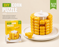 DIY Corn Puzzle – Creative Building Toy for Kids