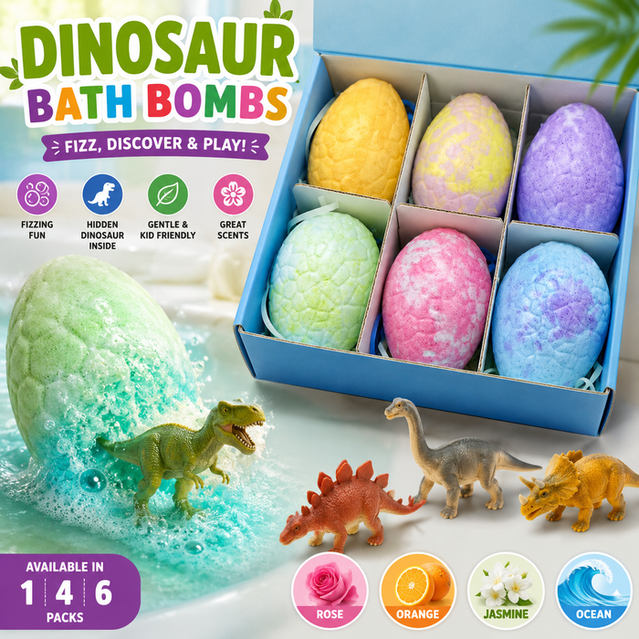 Premium Quality Dinosaur Bath Bomb - Special Edition