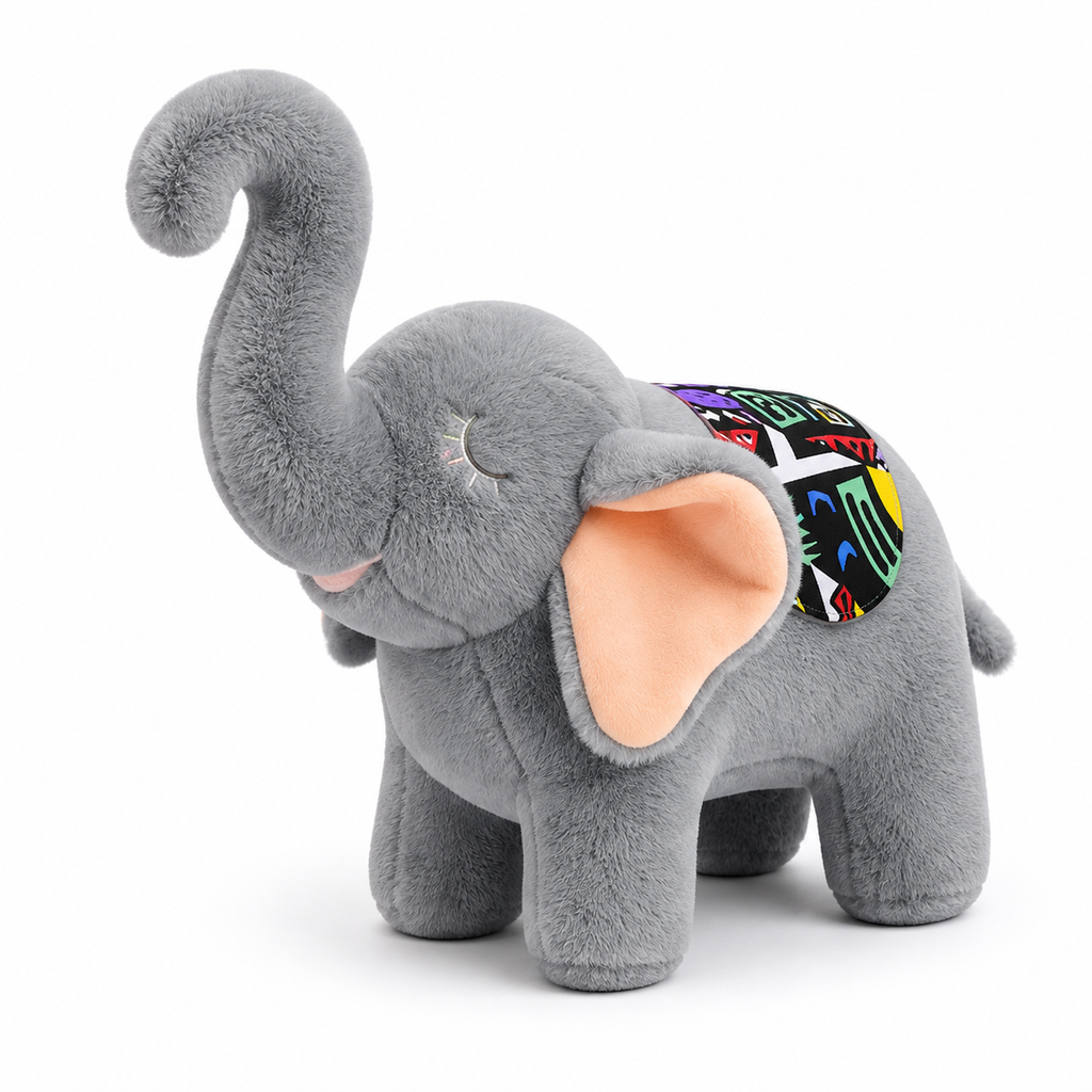Wings Elephant Stuffed Plush Toy - 25cm