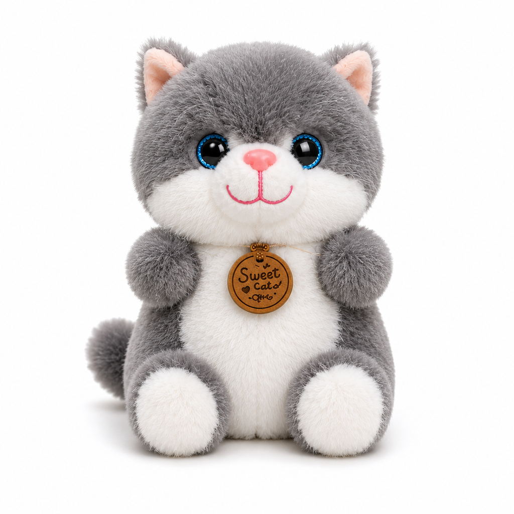 Premium Quality Musical Pet Cat Plush Toy