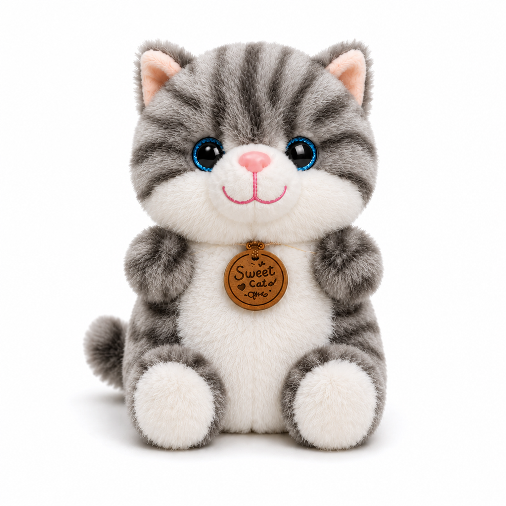 Premium Quality Musical Pet Cat Plush Toy