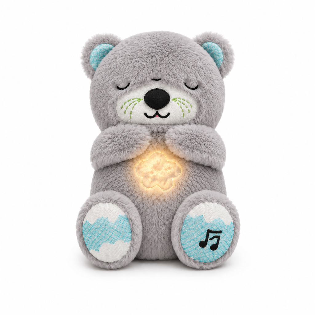 Breathing Teddy Bear Plush Toy