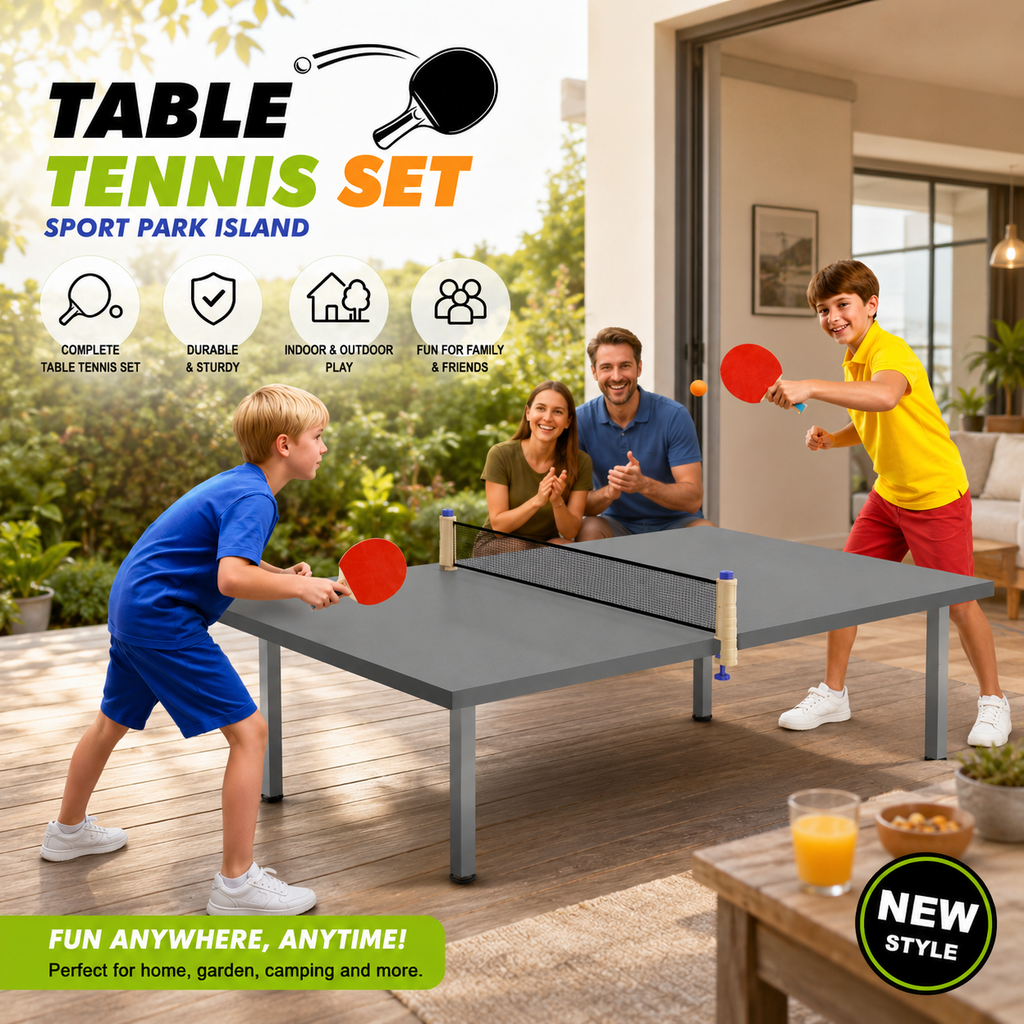 Sport Park Island Table Tennis Set