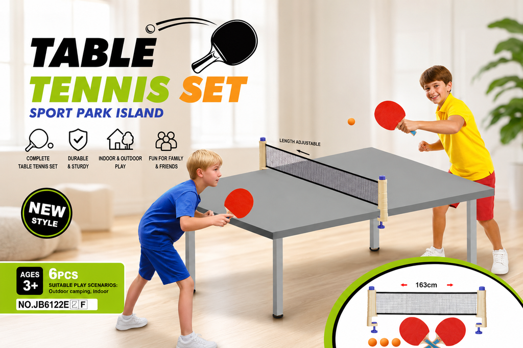 Sport Park Island Table Tennis Set