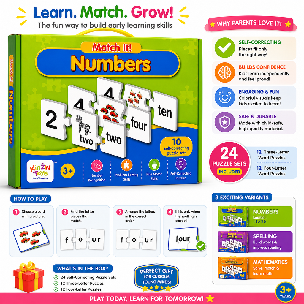 Match It! HomeSchooling Educational Puzzle Game
