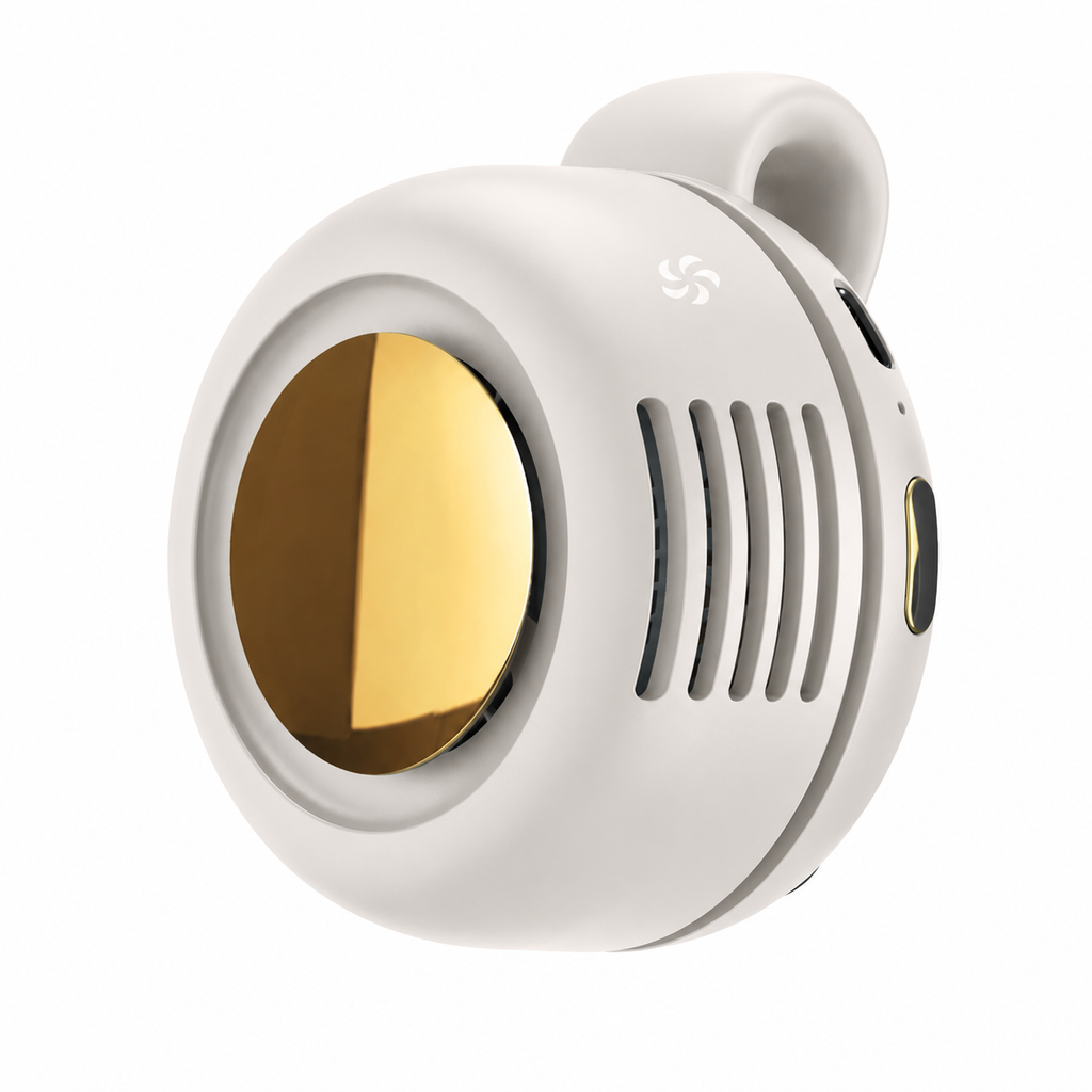 Portable Mini Neck Fan – Rechargeable Hands-Free Cooling Fan