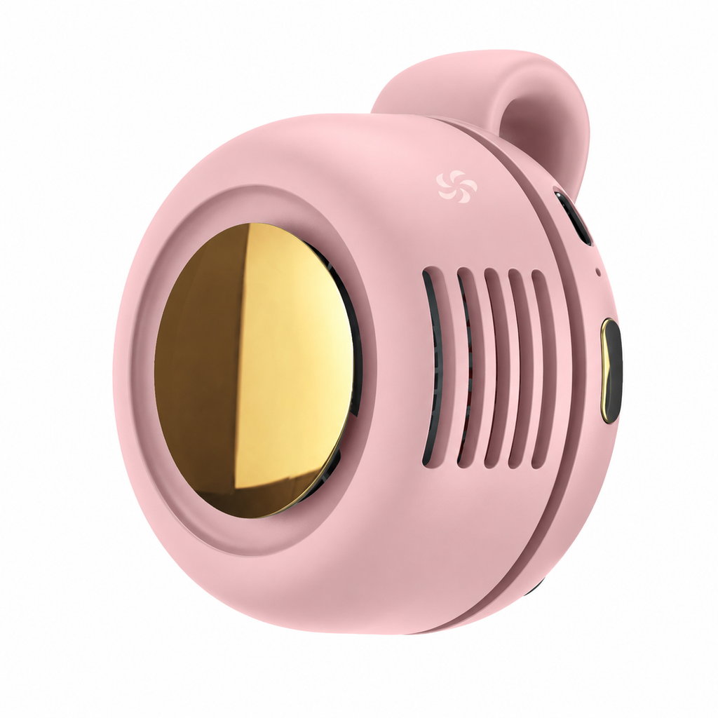 Portable Mini Neck Fan – Rechargeable Hands-Free Cooling Fan