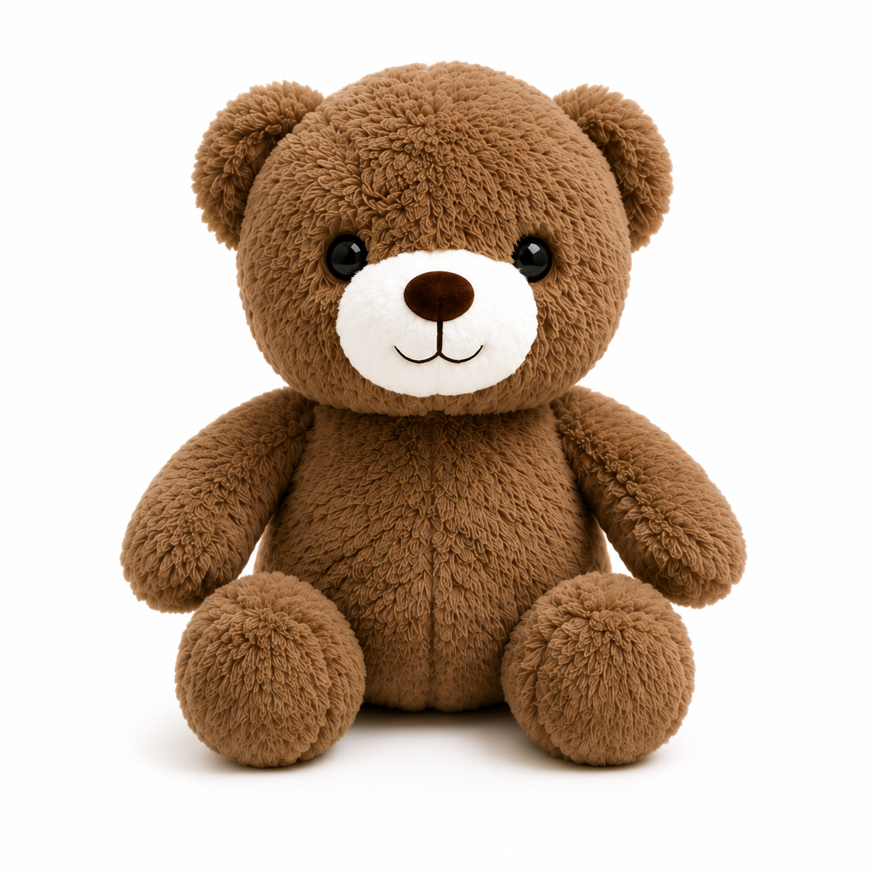 Cute Chubby Teddy Bear Plush Toy - Mini Soft Stuffed Animal Gift (10")