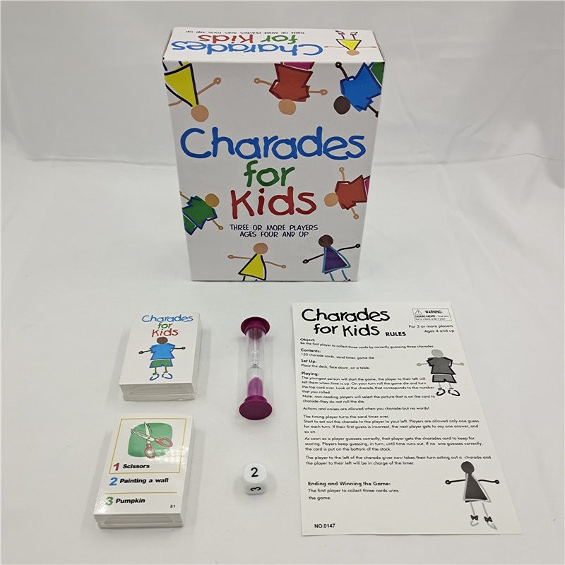 Charades For Kids - Board Game