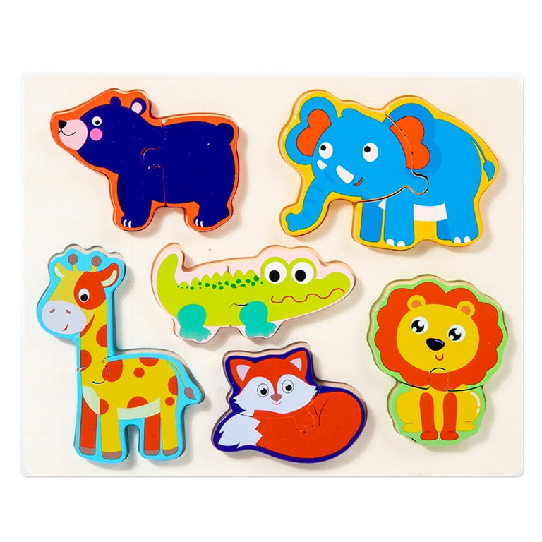 Wooden Puzzle Board - JustForKids