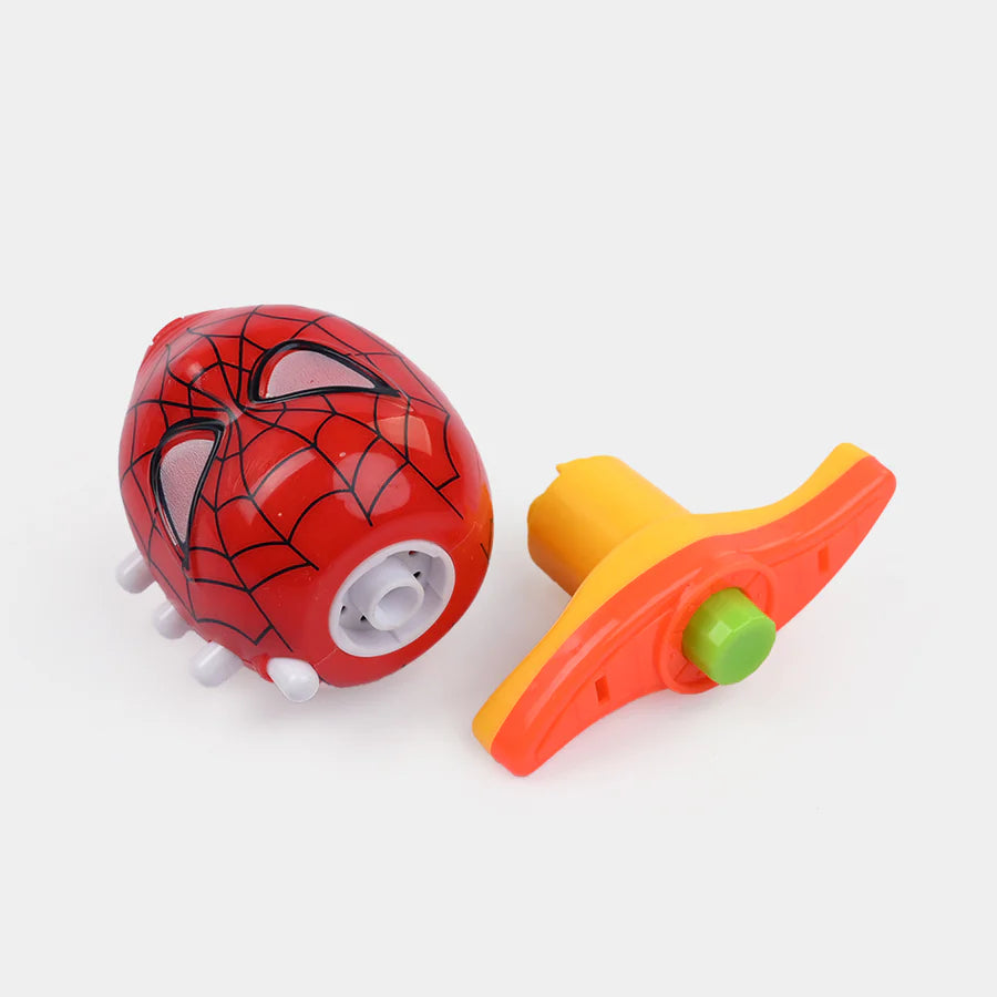 Flashing Musical Spinning Top 1 Pcs (Assorted Colors)