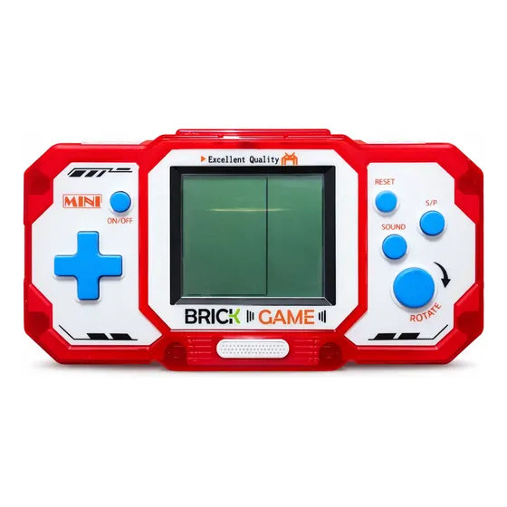 Classic Handheld Brick Puzzle Game Console