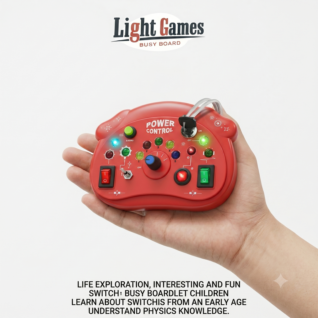 Light Games "Power Control" Busy Board