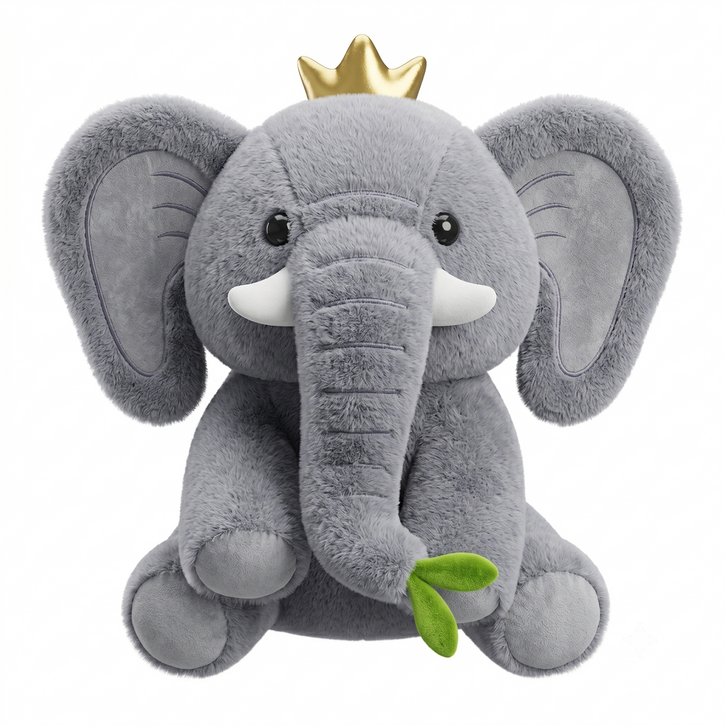 Female Elephant Doll Plush Toy