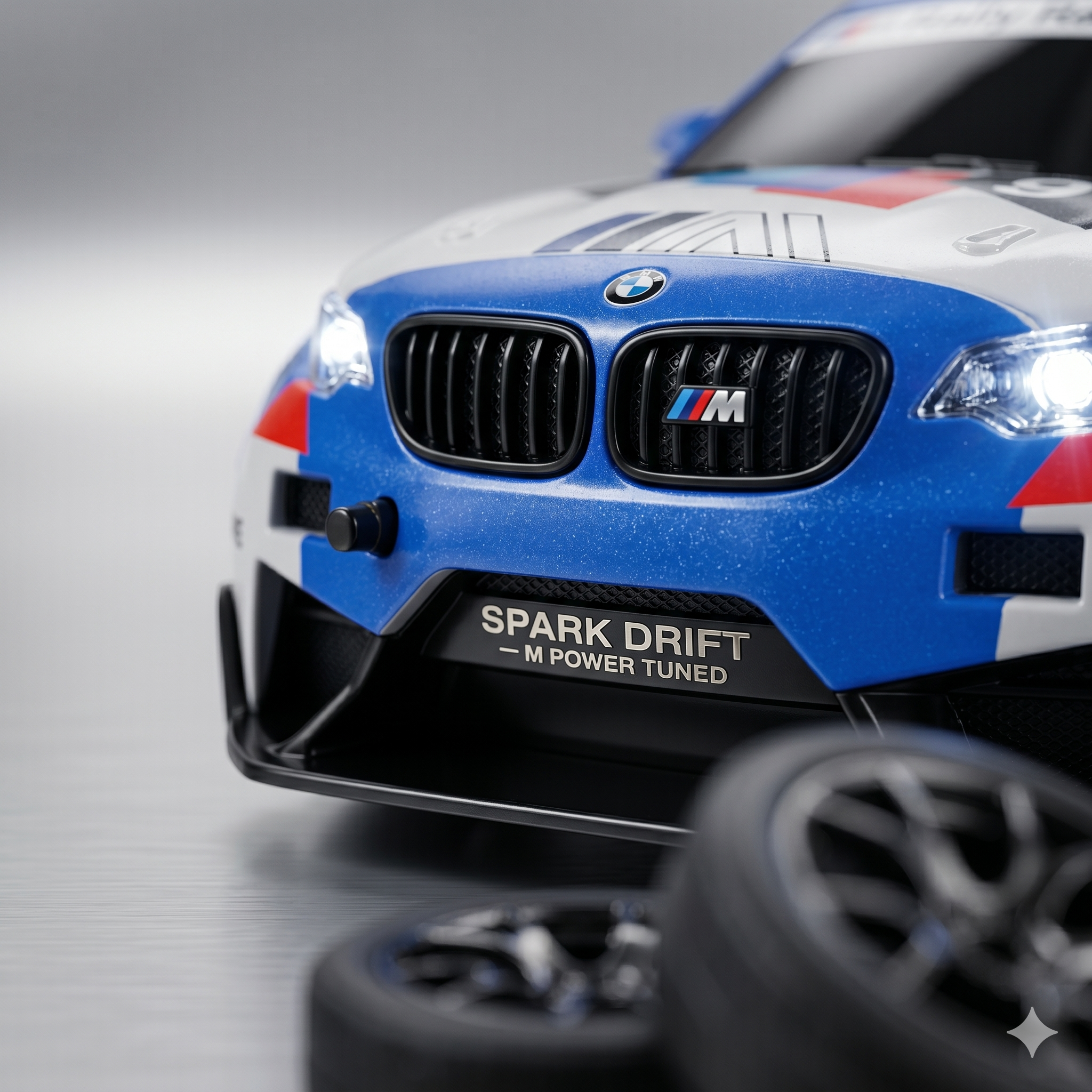 Short Axis Spark Drift RC Car
