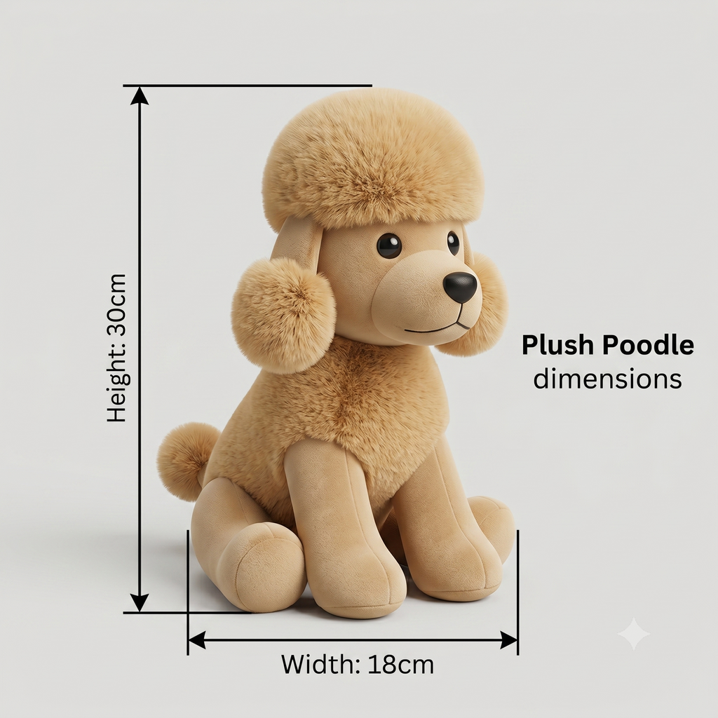 Cute Dog Plush Toy - 30cm