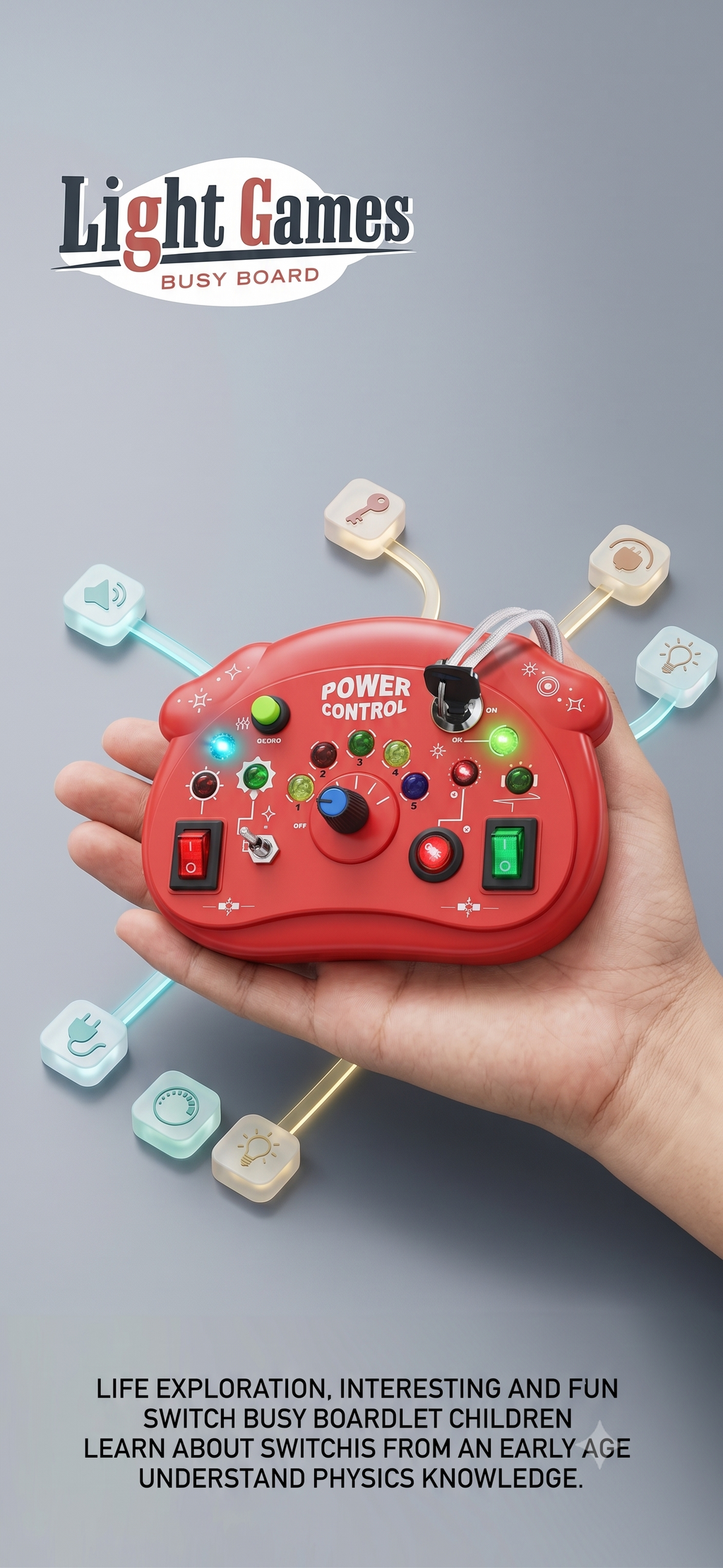 Light Games "Power Control" Busy Board