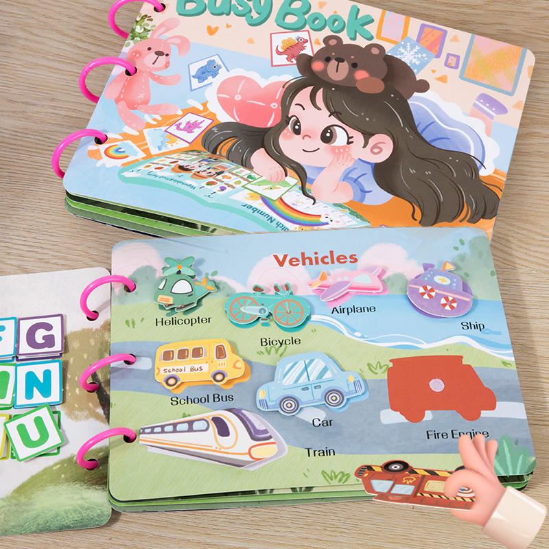 Interactive Educational Busy Book