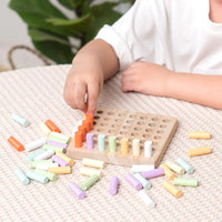 Montessori Wooden Counting & Sorting Logic Board