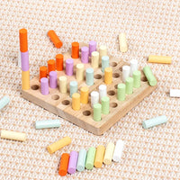 Montessori Wooden Counting & Sorting Logic Board