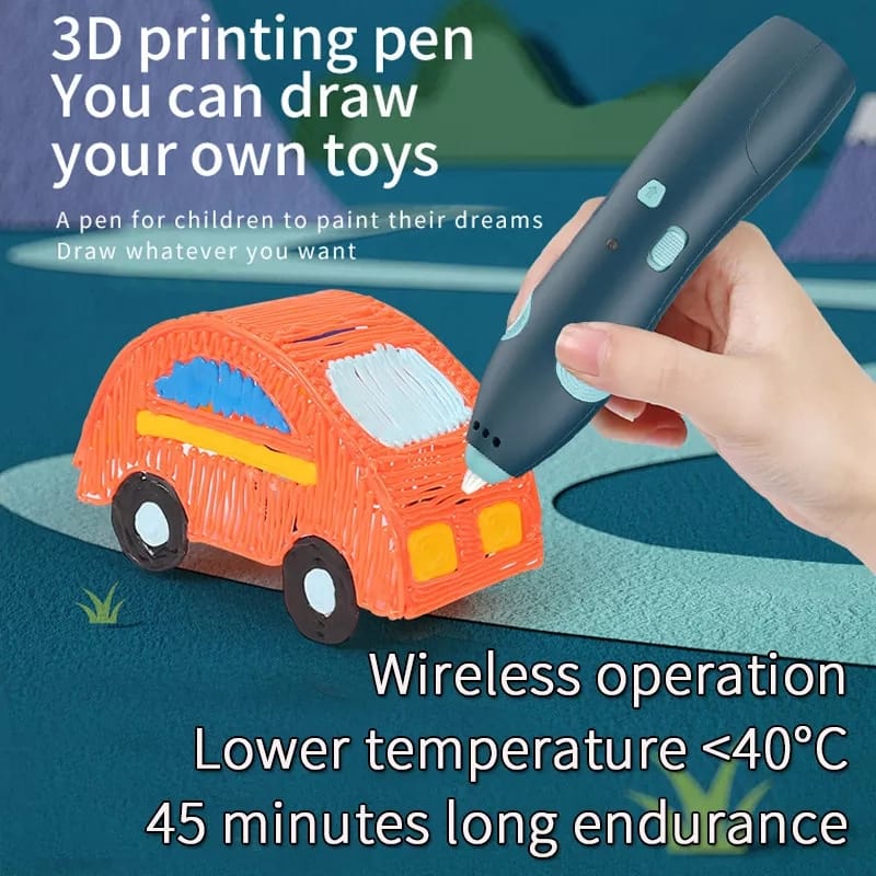 3D Fun Rechargeable Printing Drawing Pen 🎨🖊️ - JustForKids