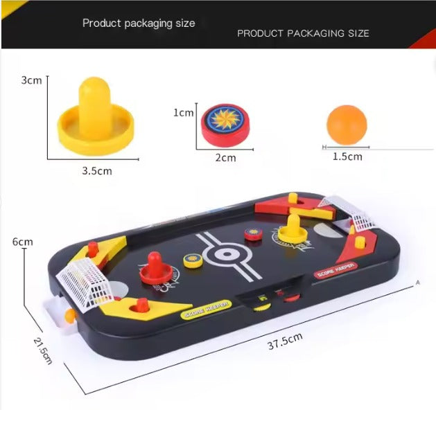 2-in-1 Football & Ice Hockey Board Game