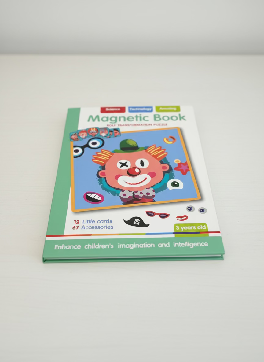 Face Changing Magnetic Board Puzzle - 67pcs - JustForKids