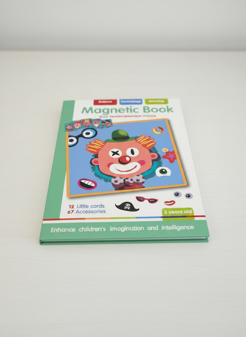 Face Changing Magnetic Board Puzzle - 67pcs