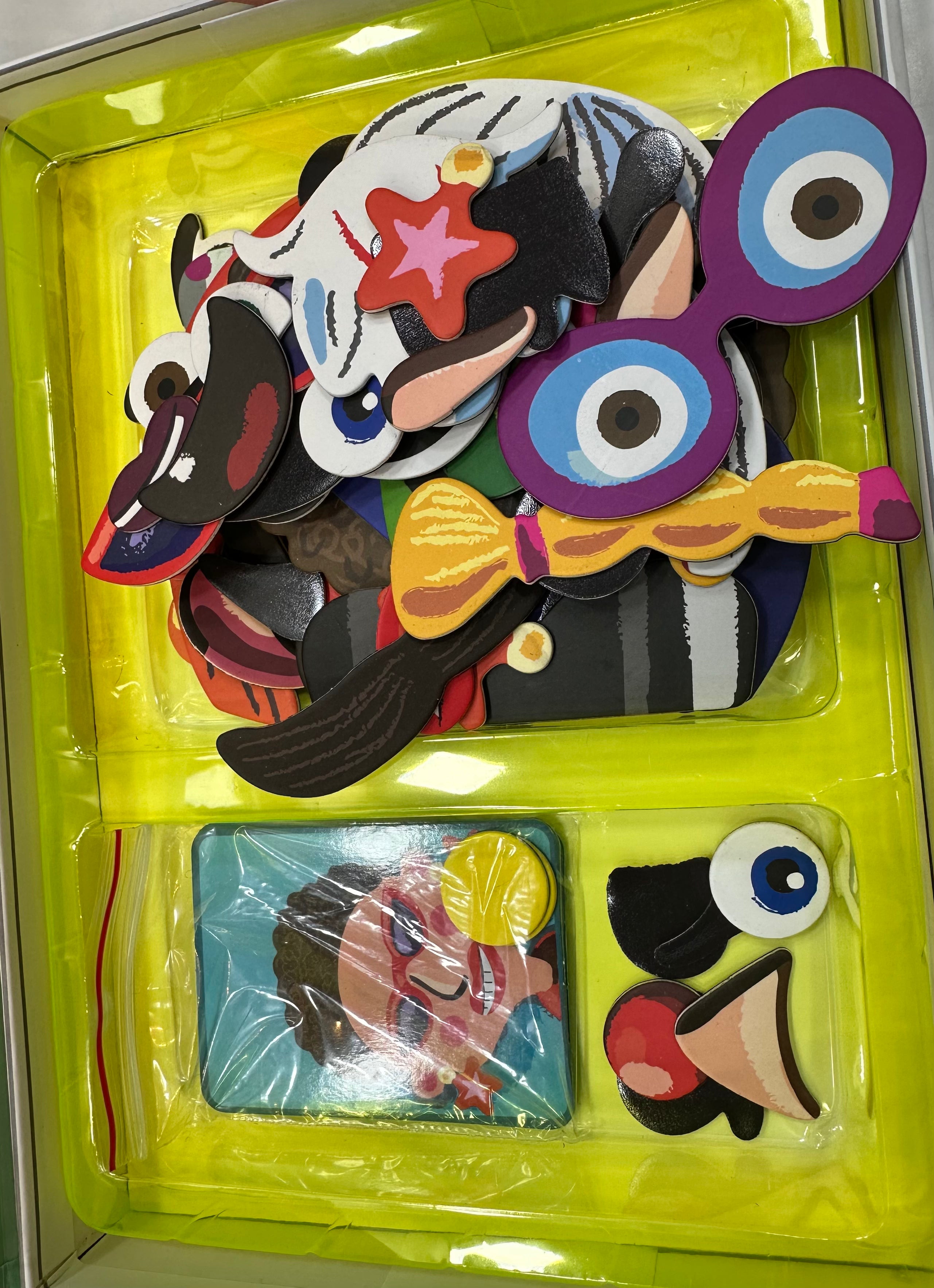 Face Changing Magnetic Board Puzzle - 67pcs