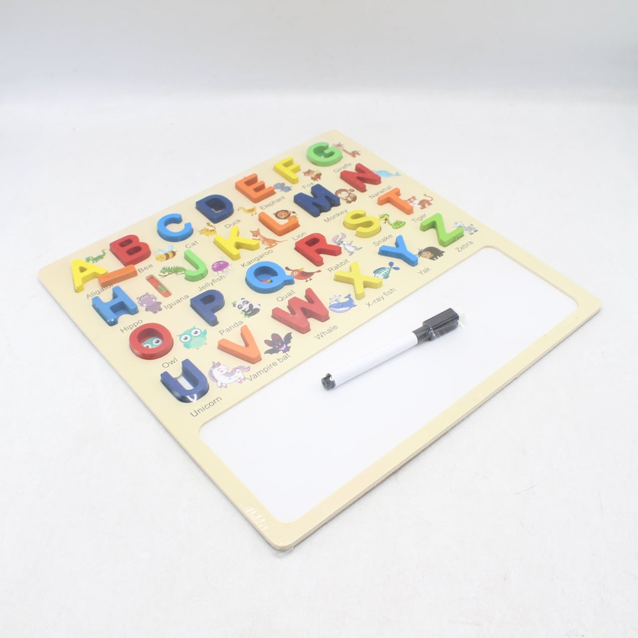 2 in 1 Kids Alphabet Learning Board