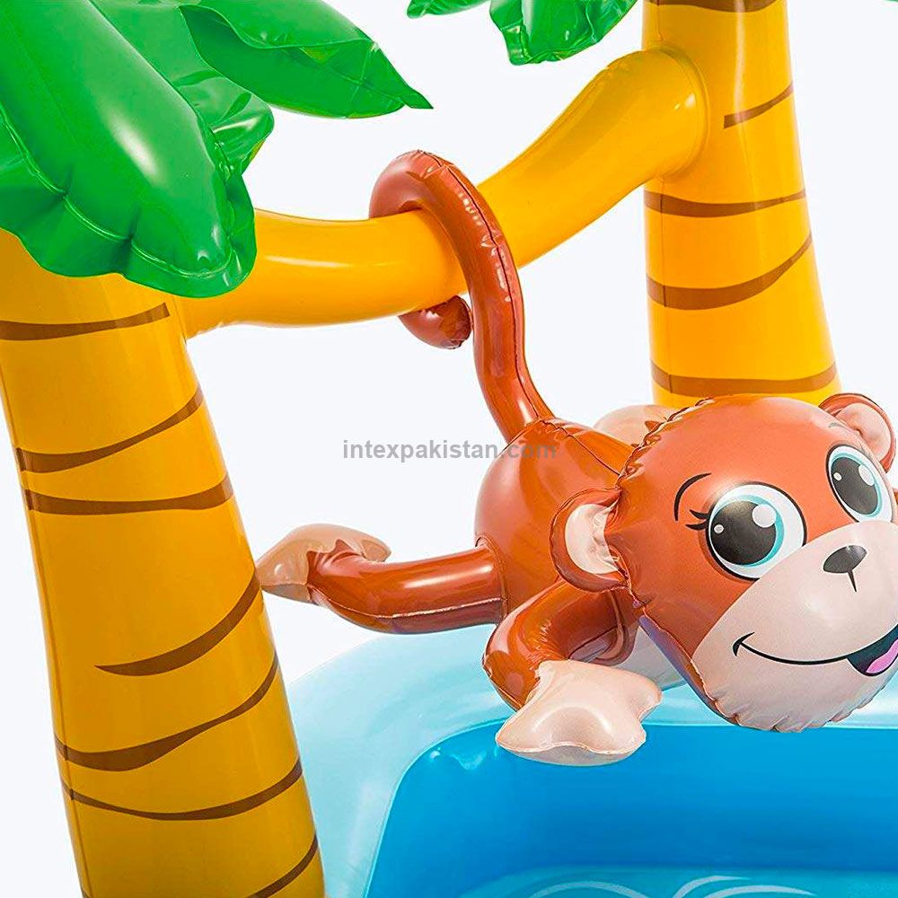 INTEX Jungle Adventure Play Center – 244cm × 198cm × 71cm