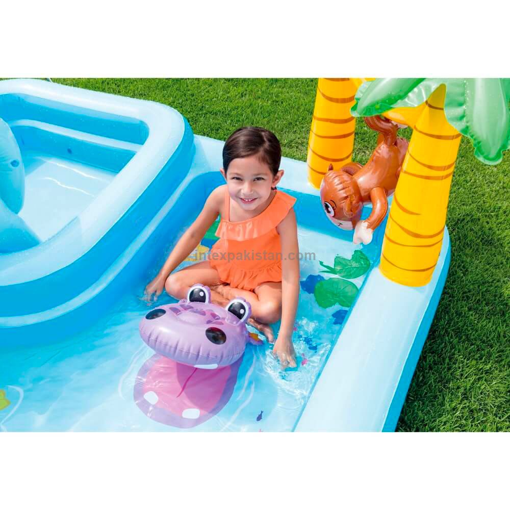 INTEX Jungle Adventure Play Center – 244cm × 198cm × 71cm