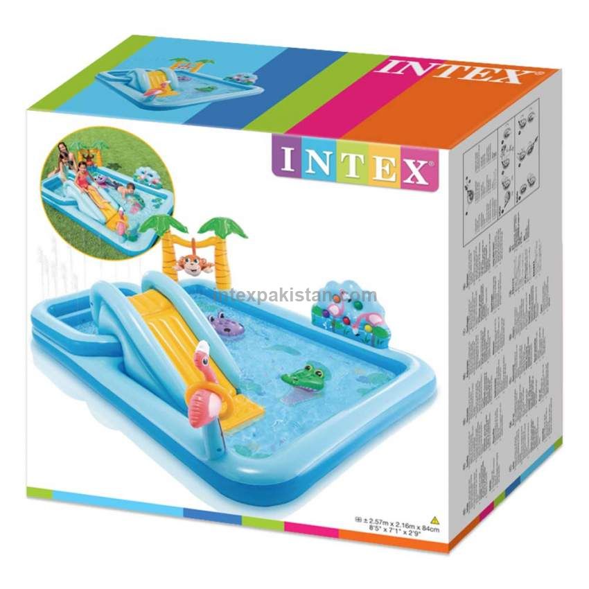 INTEX Jungle Adventure Play Center – 244cm × 198cm × 71cm