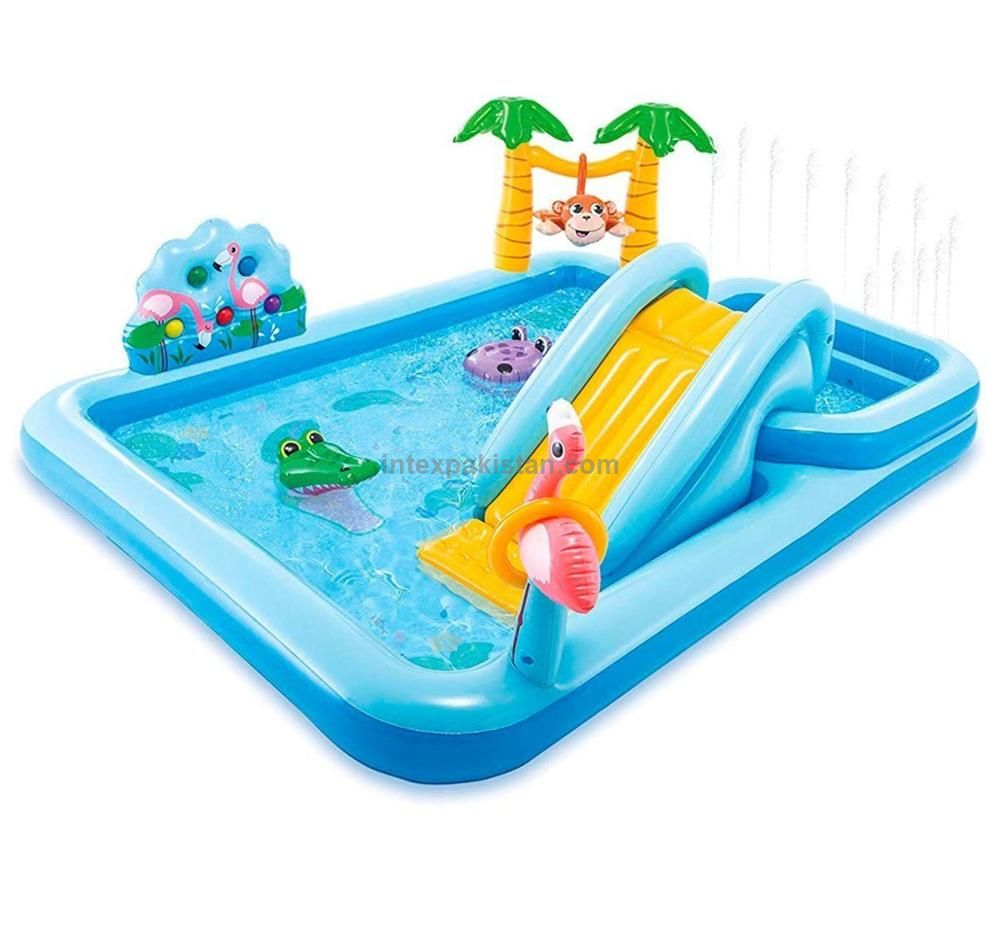 INTEX Jungle Adventure Play Center – 244cm × 198cm × 71cm