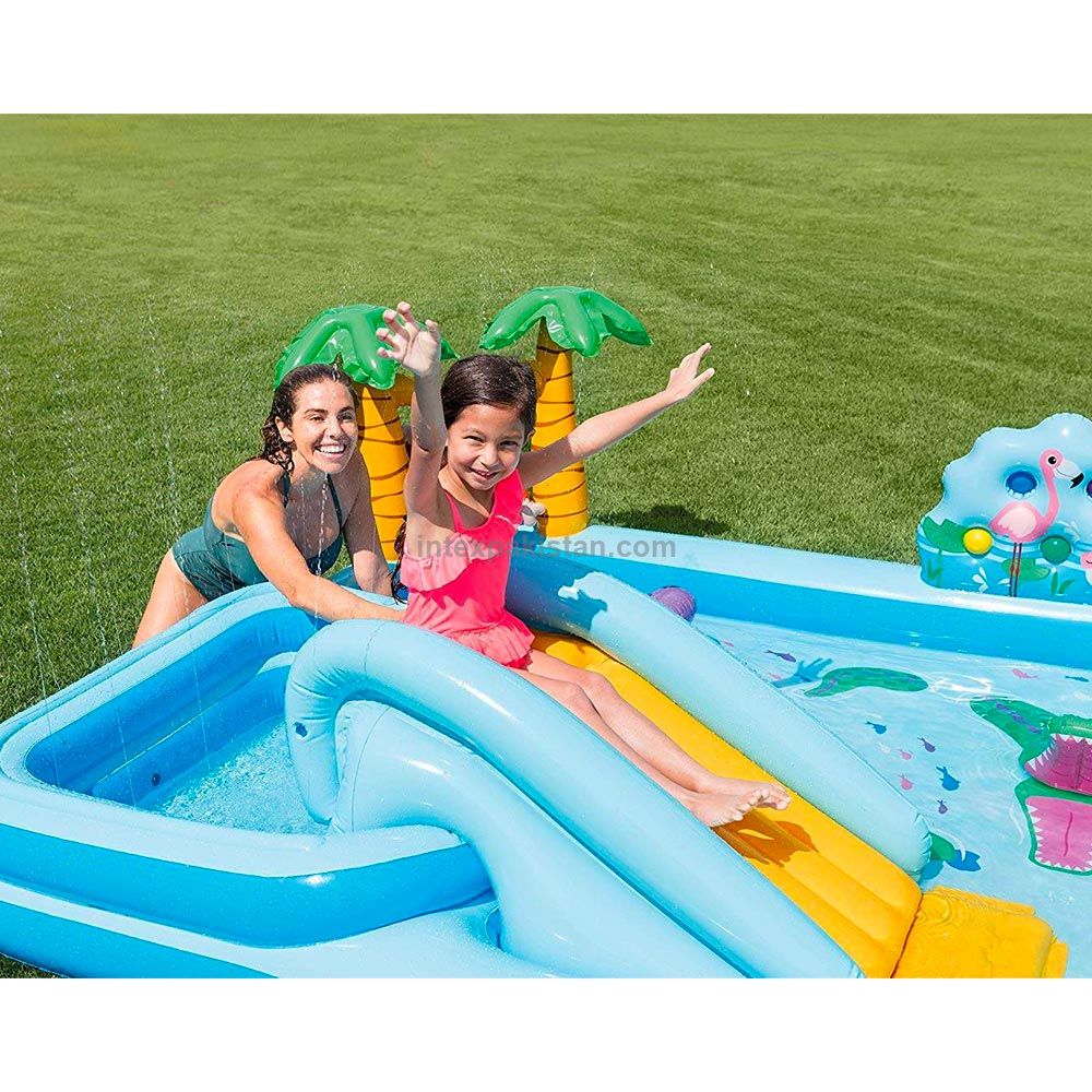 INTEX Jungle Adventure Play Center – 244cm × 198cm × 71cm