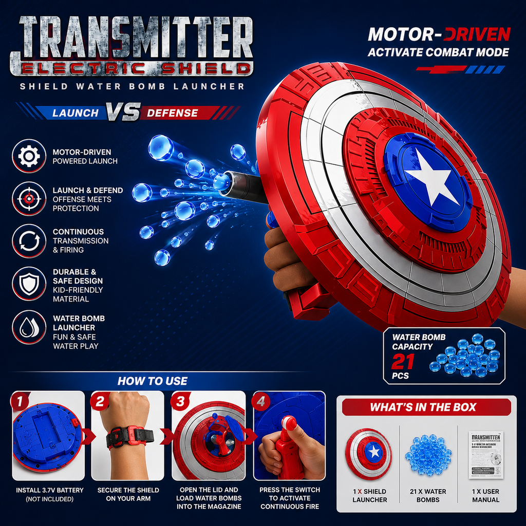 Transmitter Electric Shield Launcher