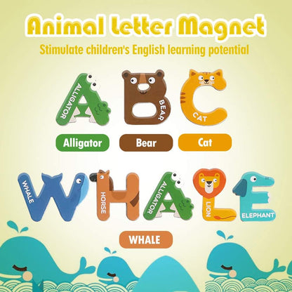 Magnetic Letters A to Z - 26 Pieces